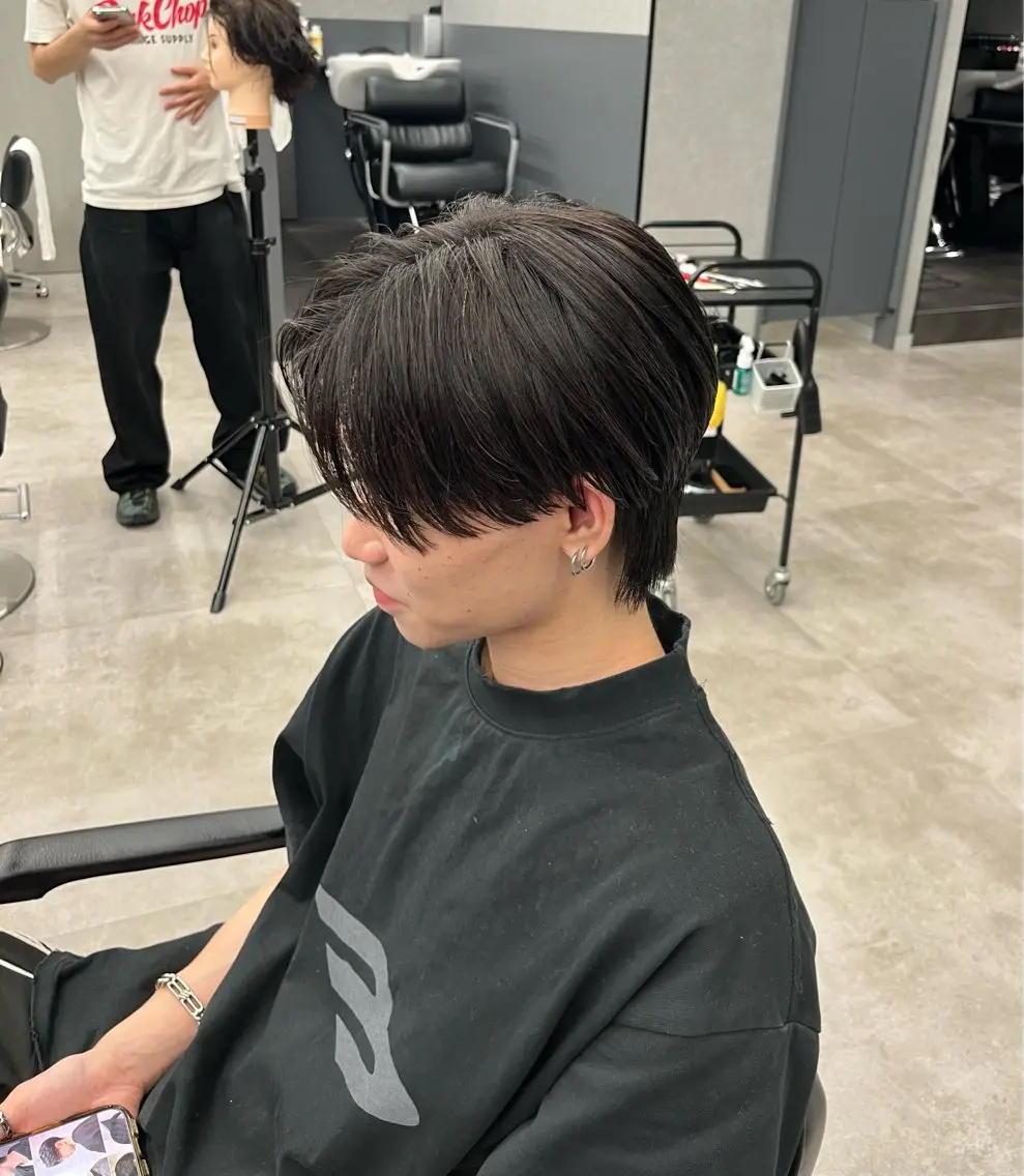 メンズ カット 韓国メンズヘア 🌙NANAMIのヘアスタイル