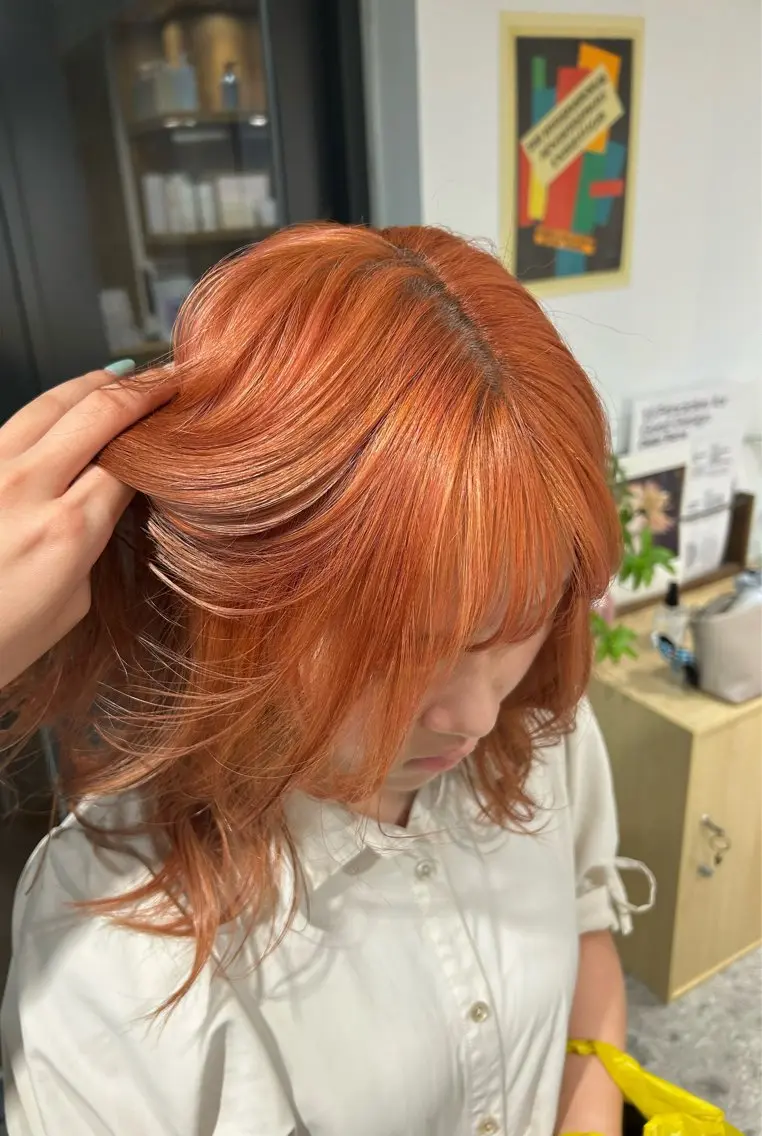 セミロング ヘアカラー 🩰✨️ダブルカラー nanako✨️🩰のヘアスタイル