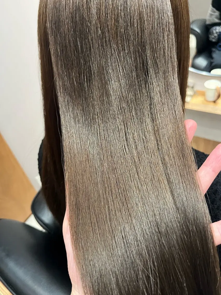 ロング 髪質改善 トリートメント 縮毛矯正 Sa toshiのヘアスタイル