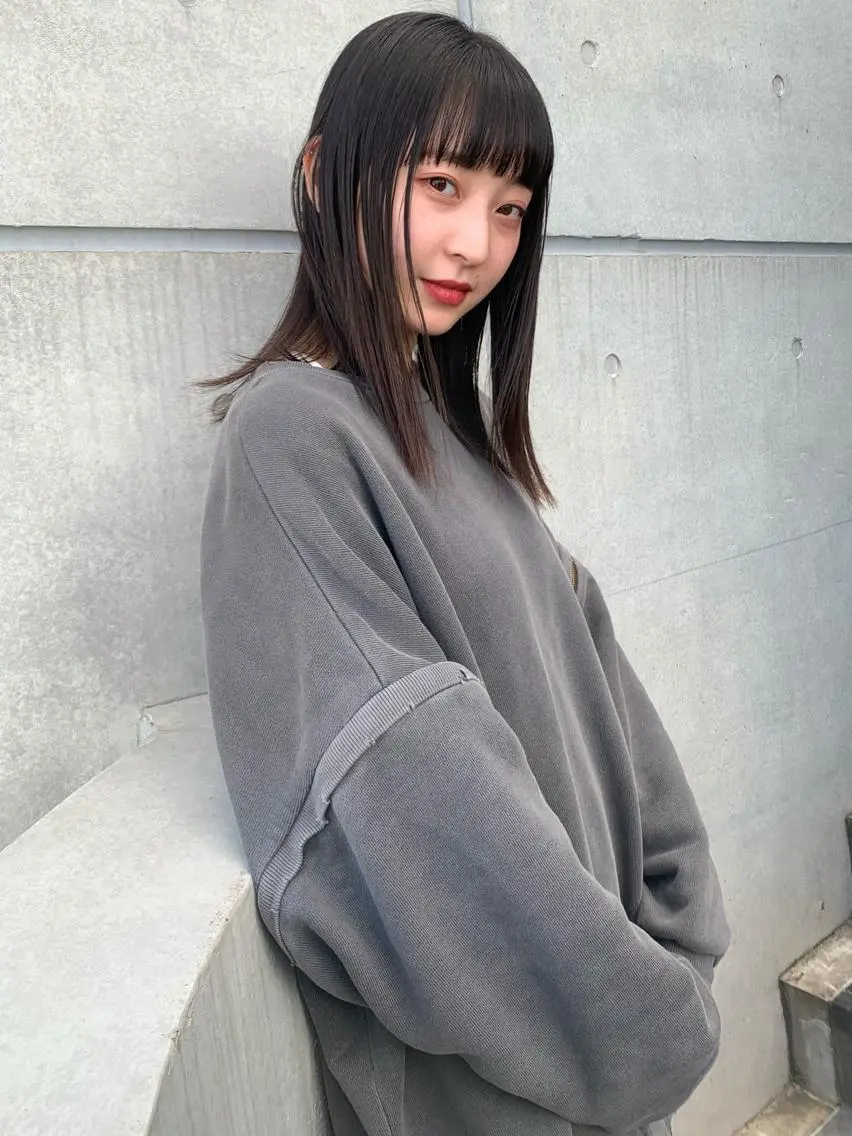 髪質改善トリートメント➕カラー➕最高級トリートメント🧡の写真