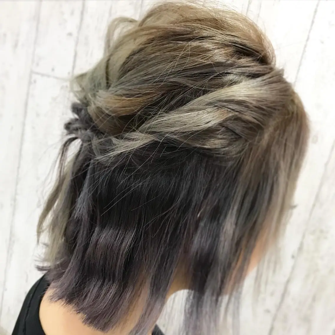 ミディアム カラー ブリーチ インナーカラー ヘアカラー kazufumi ..のヘアスタイル