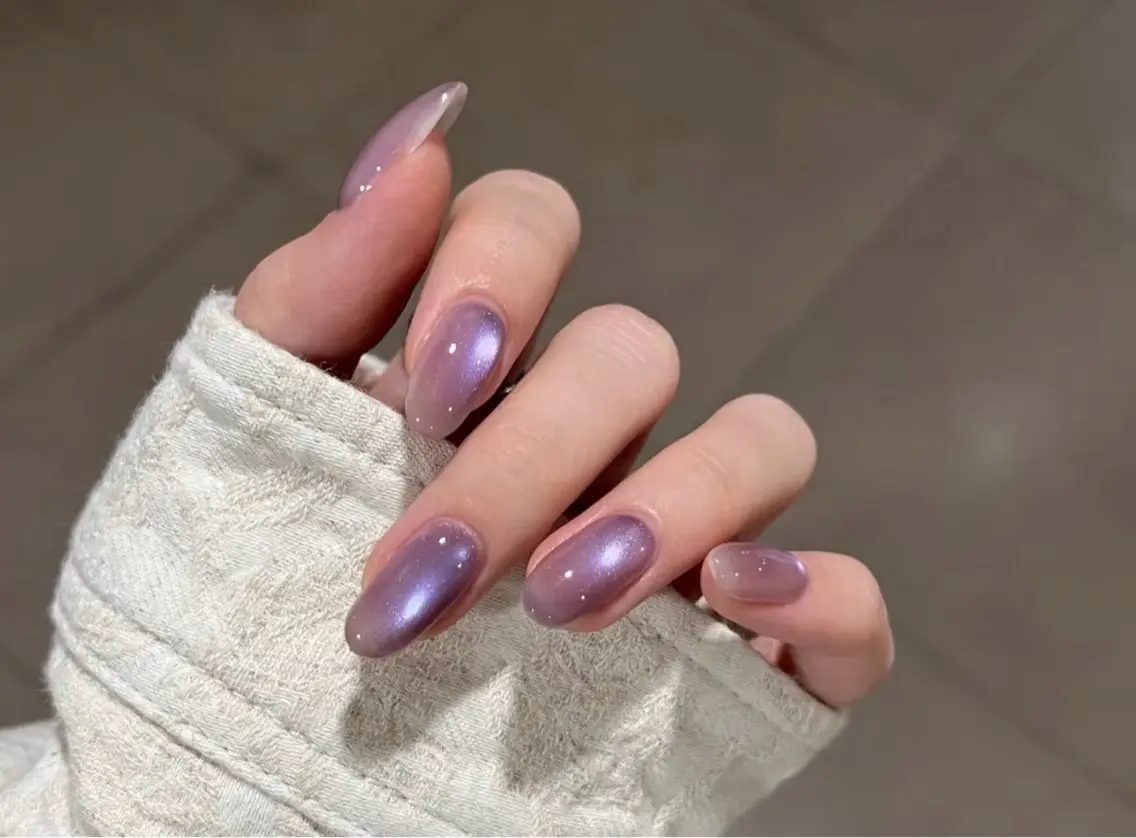 ネイル ハンドネイル H3 Nail Tsuki🦋💙のネイルデザイン