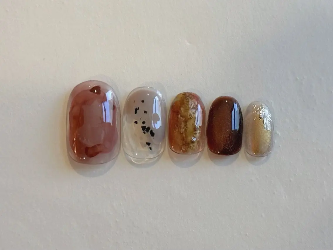 ネイル ニュアンスネイル バレンタイン Nail Katoのネイルデザイン