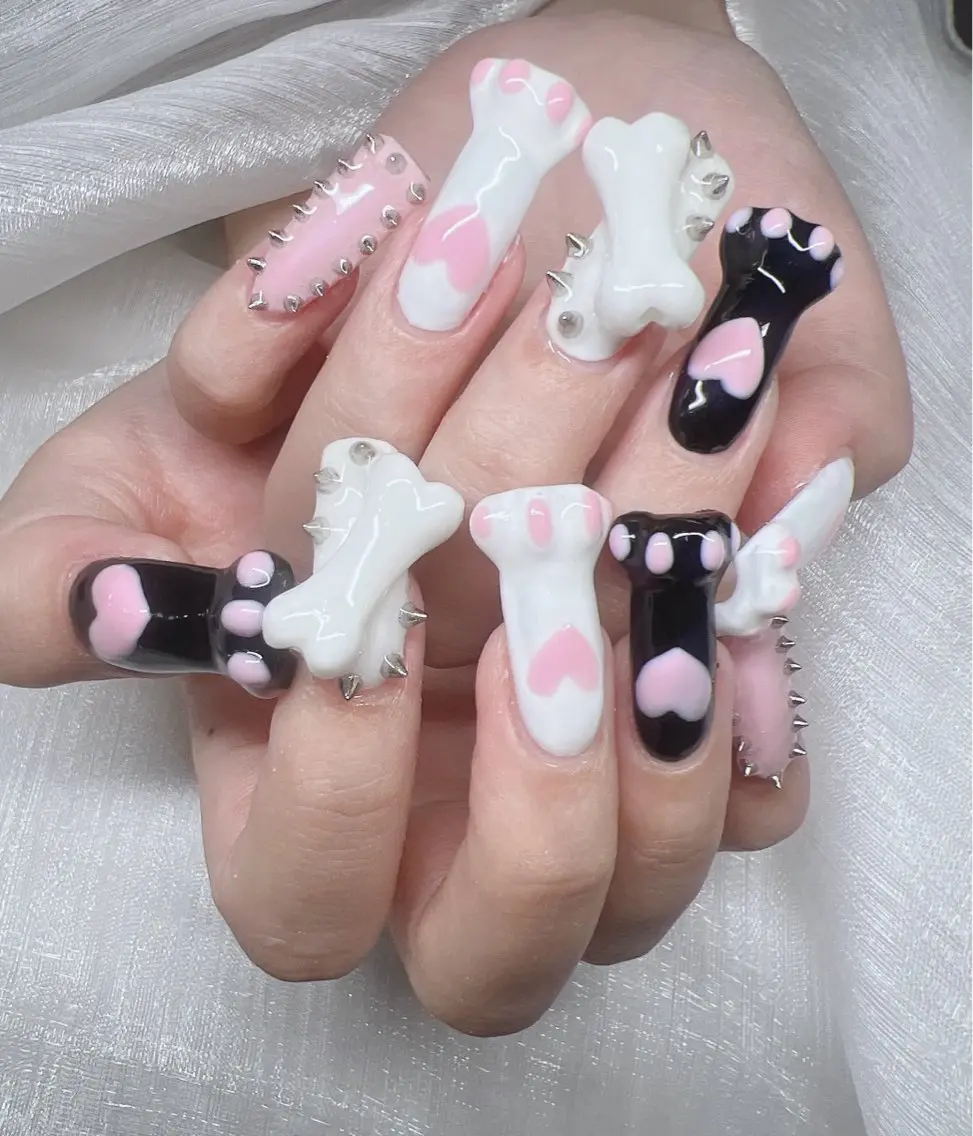 ネイル Lee Nails チップ長さだし専門店のネイルデザイン