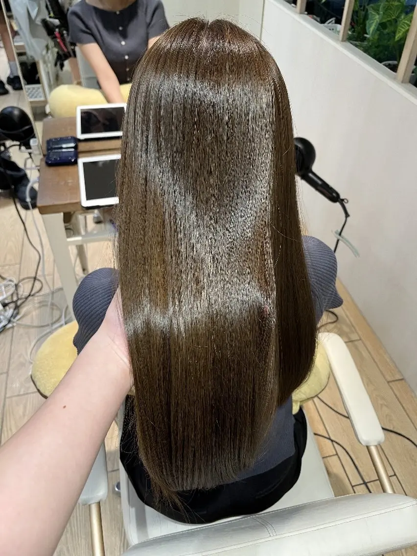 カラー ベージュカラー オリーブベージュ ヘアカラー トリートメント ヘッドスパ 🌸似合わせカラー 森木沙弥🌸のヘアスタイル