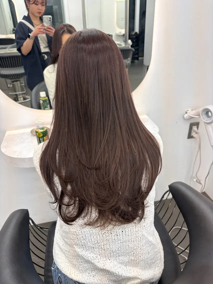 カラー ヘアカラー トリートメント モデル募集/ 松崎みみのヘアスタイル