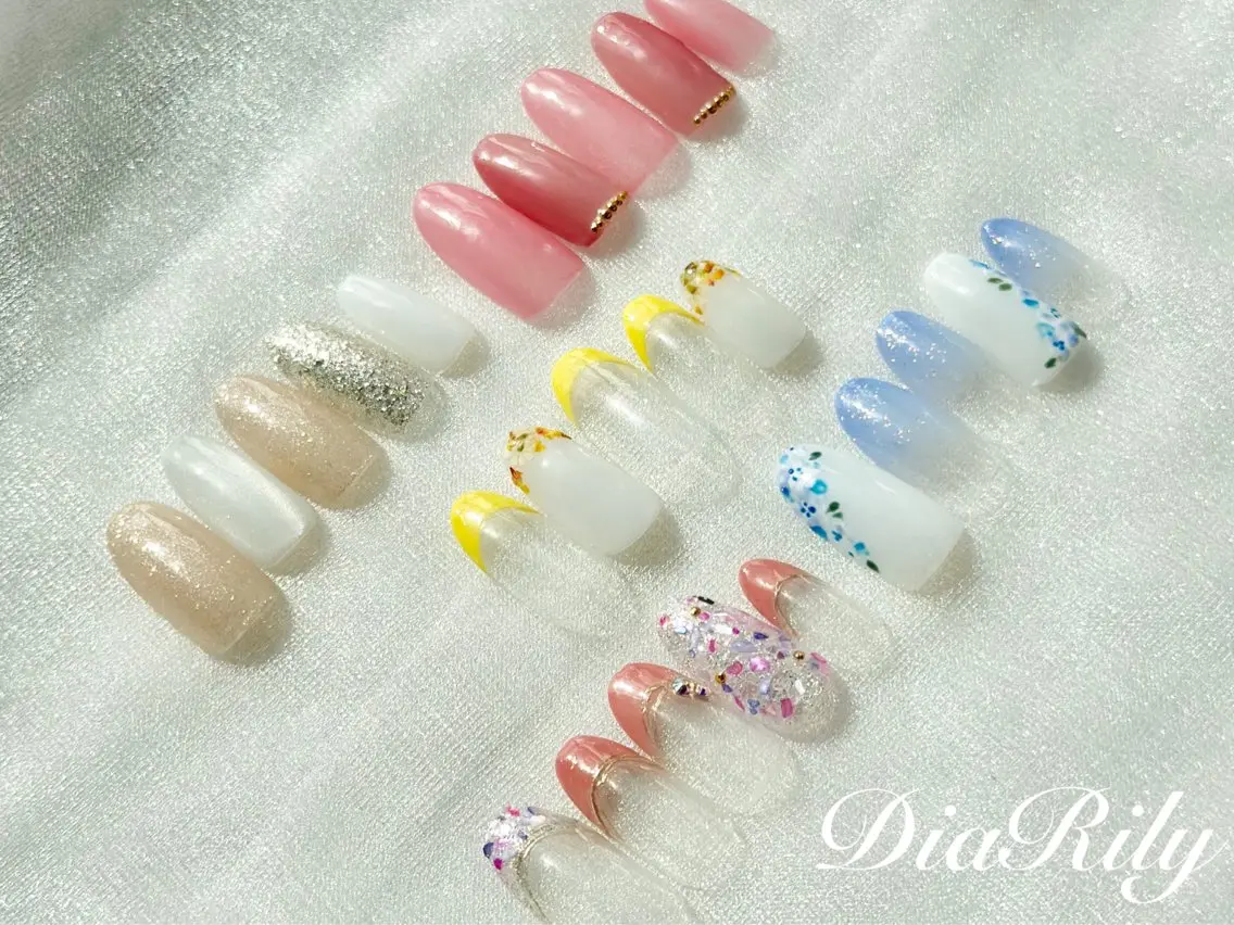 ネイル ハンドネイル ハンドケア diarily はるひのネイルデザイン