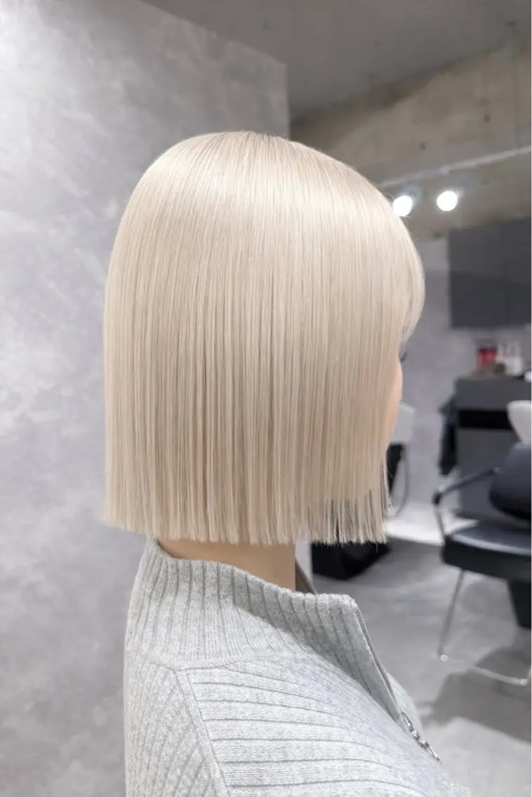 カラー 齊藤 千隼のヘアスタイル