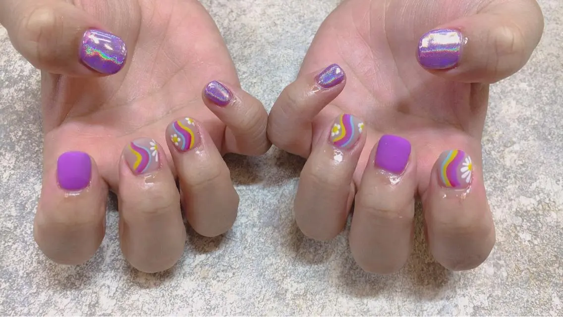 ネイル ハンドネイル LOVE NAIL 💕Sonoのネイルデザイン