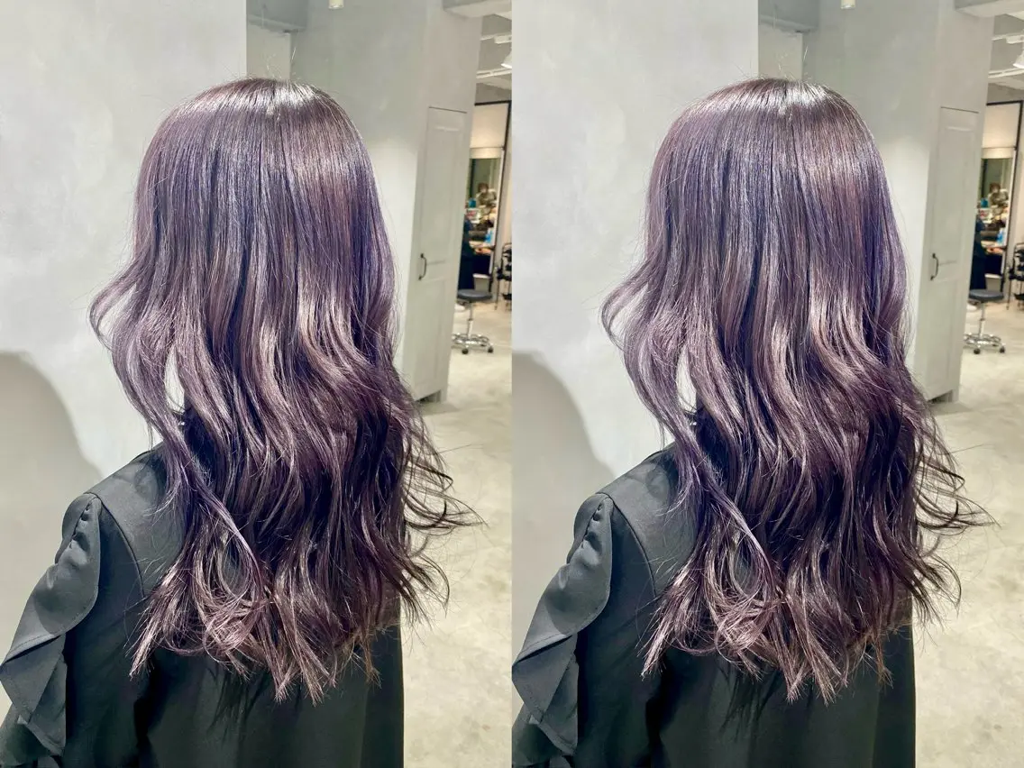 ロング カラー カット ヘアカラー トリートメント 髪質改善/縮毛矯正 レイヤー/松川匠のヘアスタイル