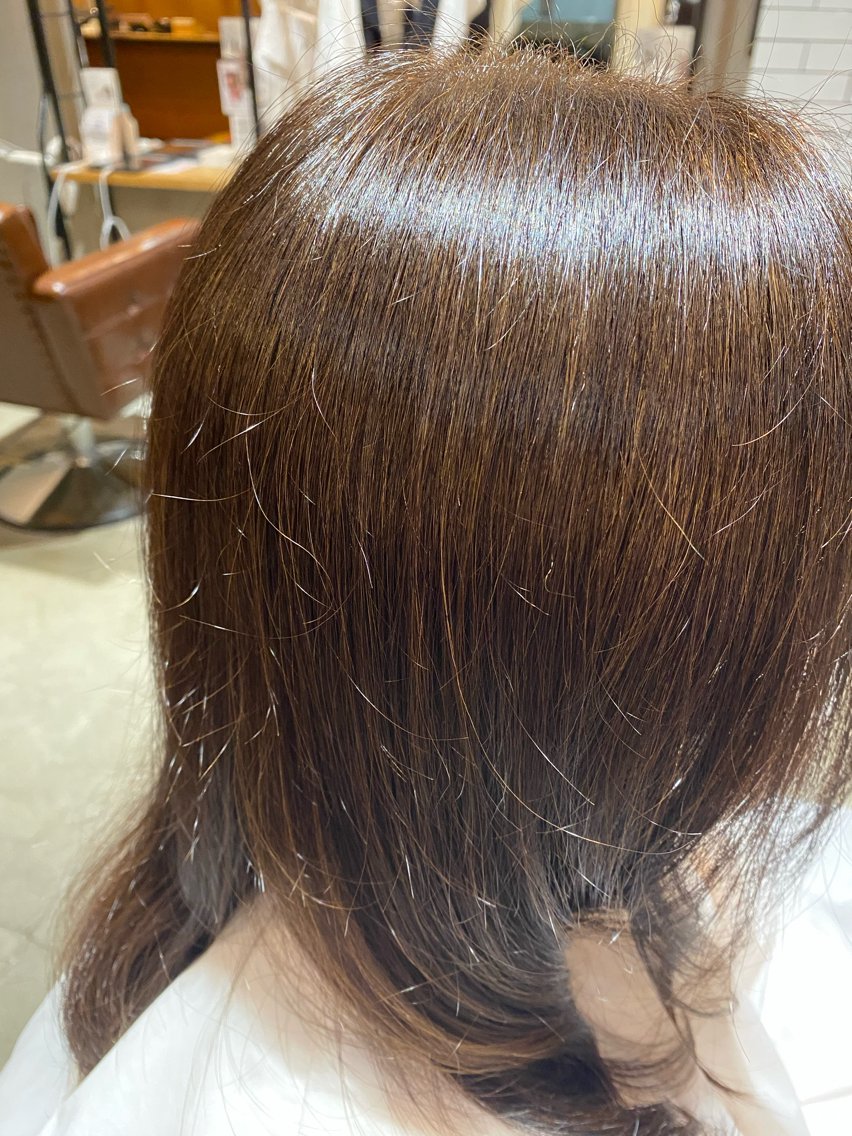カラー カラーモデル募集 ⭐️里乃⭐️のヘアスタイル