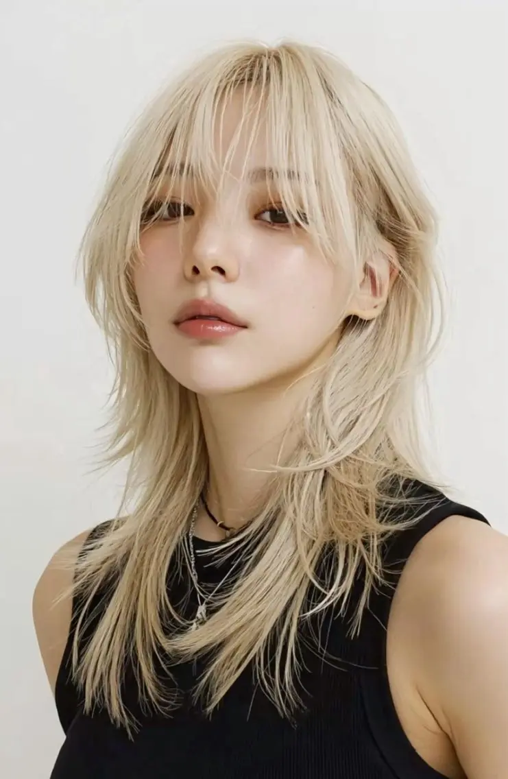 ロング rin 🖤〈大宮〉のヘアスタイル