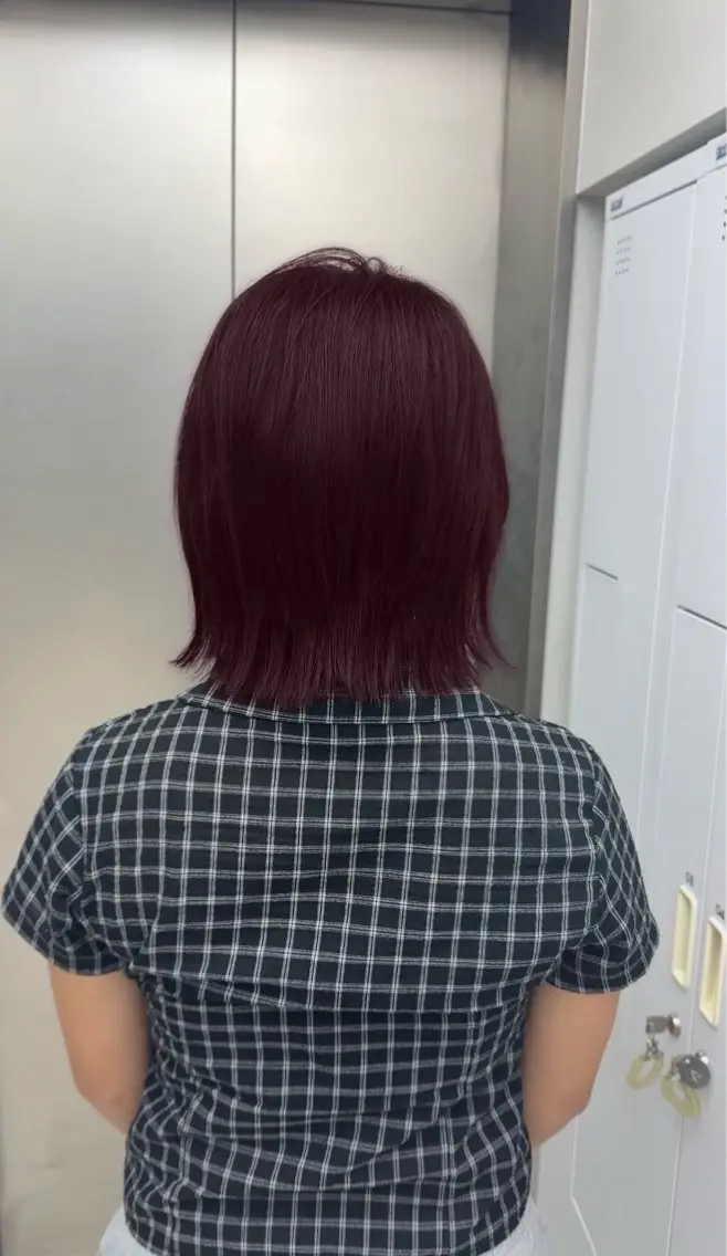 ミディアム カラー カット ヘアカラー ヘアセット AISA /ヘアメイク/カラーのヘアスタイル