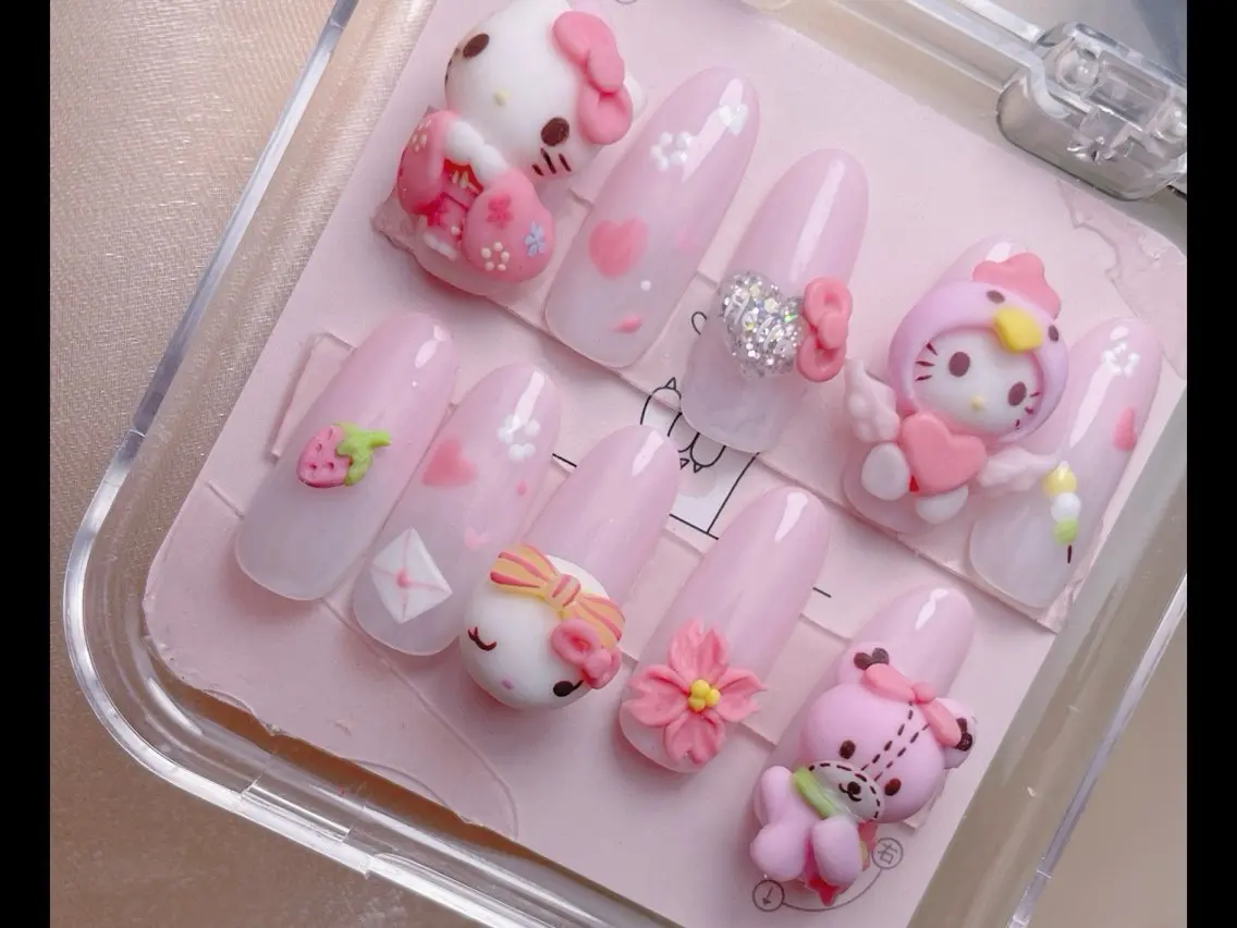 ネイル ジェルネイル ロングネイル スカルプネイル ネイルチップ 💅ネイル✨ プリンセスのネイルデザイン