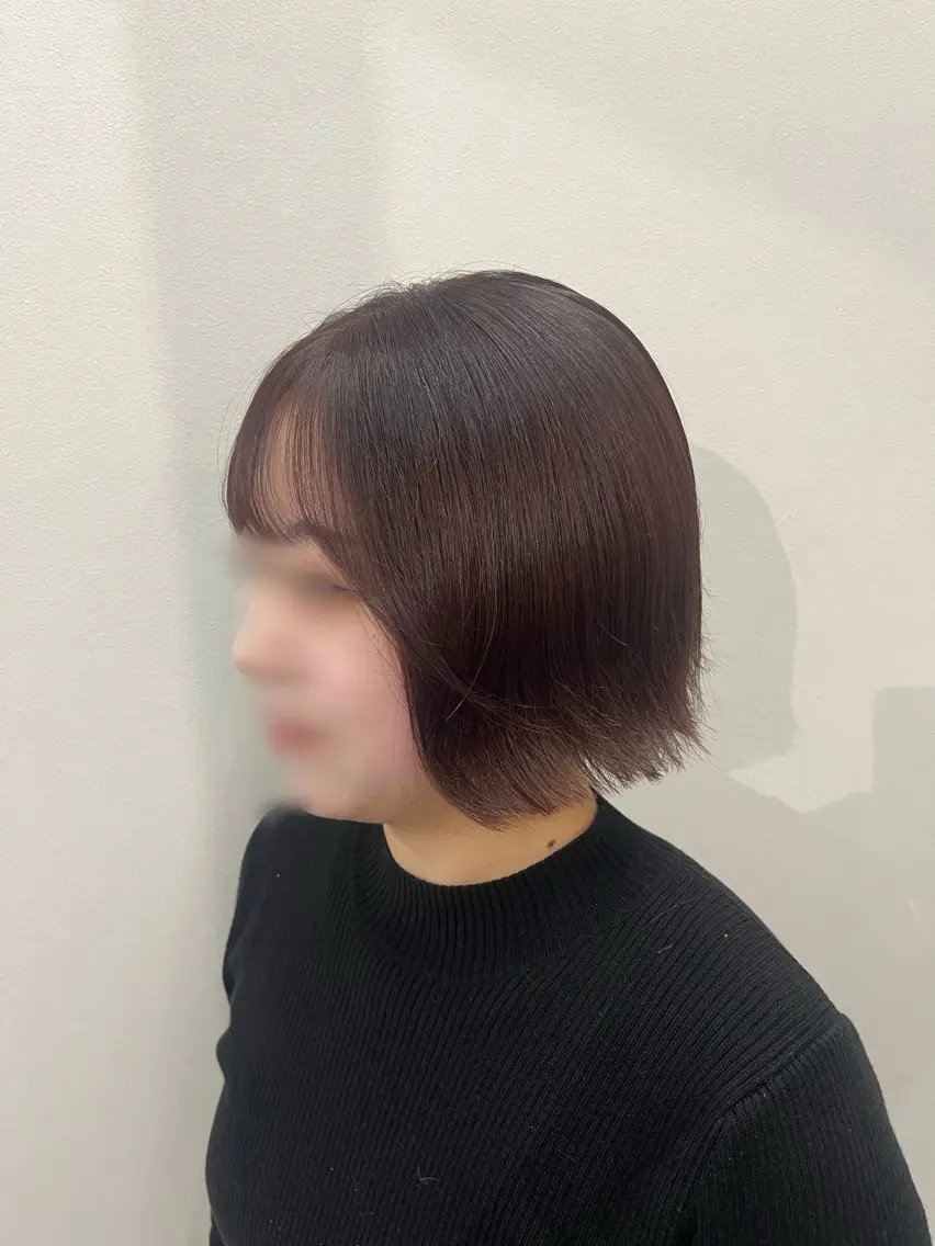 ミディアム 骨格/顔型/診断/ 伏見/伊藤桃花のヘアスタイル