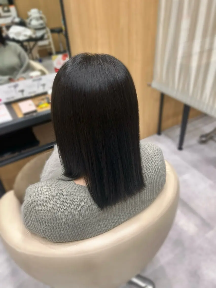 ミディアム カットカラー model🎀りせのヘアスタイル
