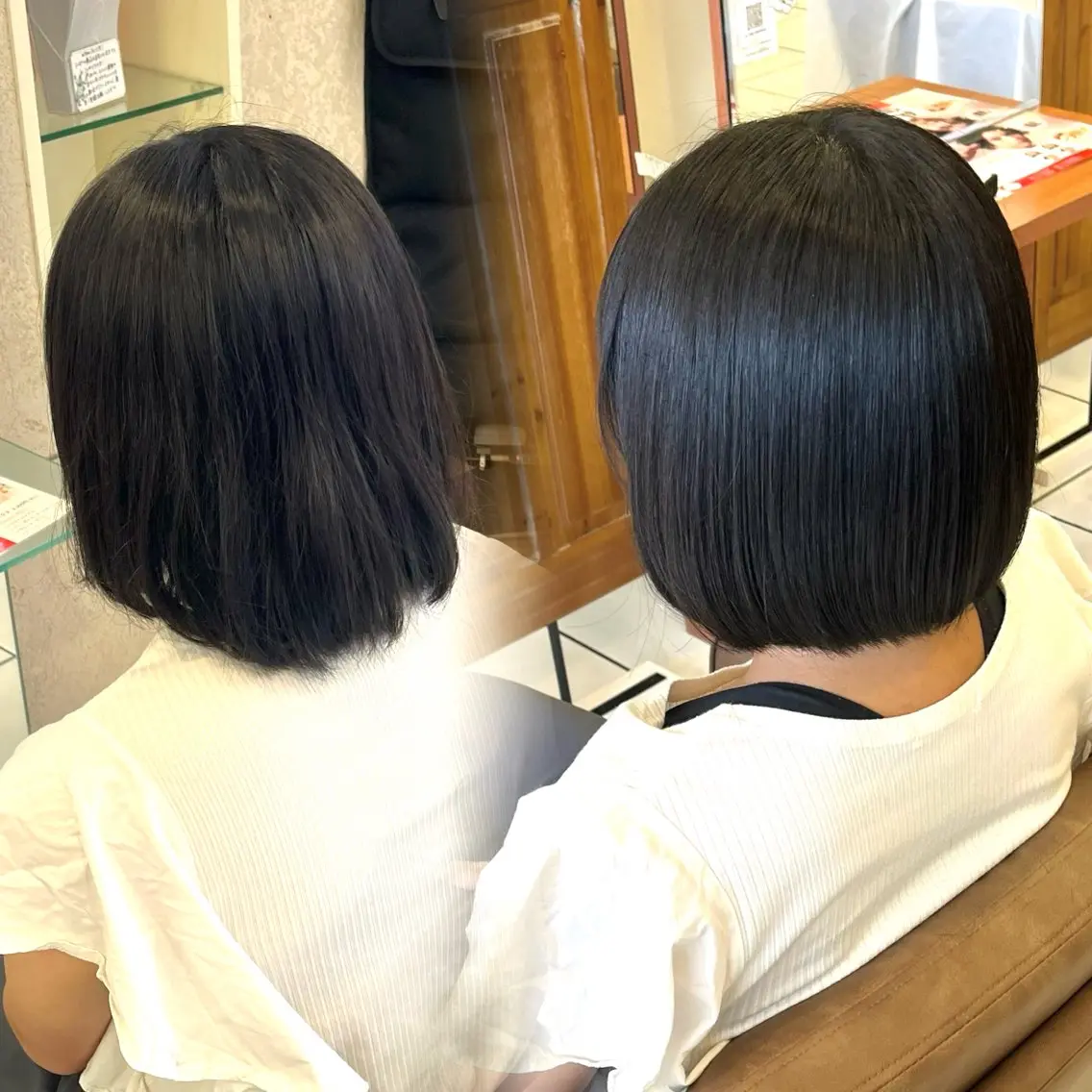 ショート ボブ カット 🫧透明感 ×艶🫧 吉田 陽菜のヘアスタイル
