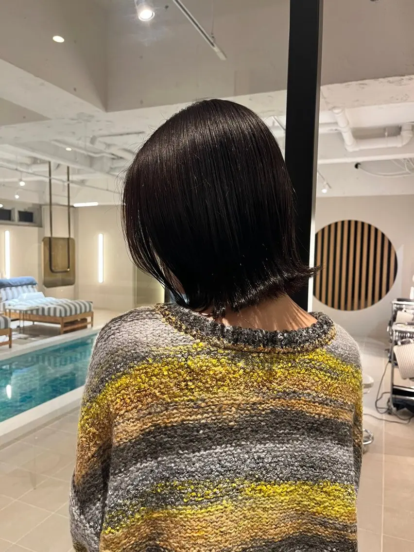 ショート カット トリートメント SPUR ふうのヘアスタイル