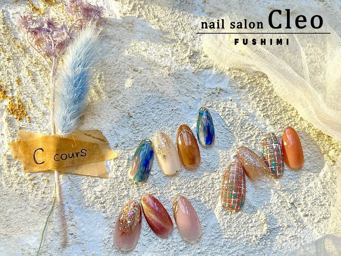 ネイル ハンドネイル Cleo🧸伏見店 mikiのネイルデザイン