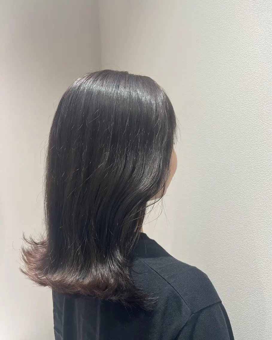 ミディアム カラー 🫧こおりやま なつみ🫧のヘアスタイル
