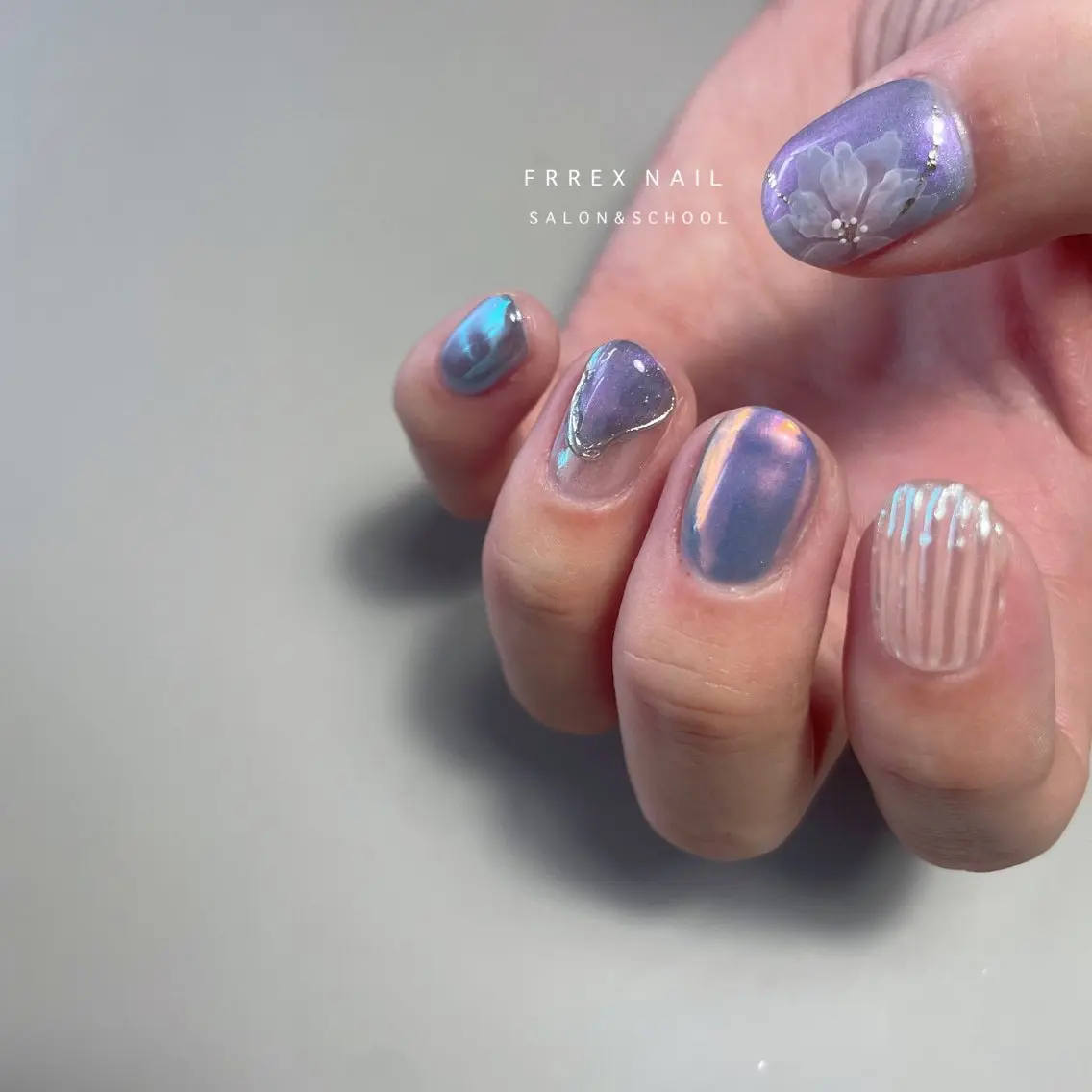 ネイル ブライダルネイル ハンドネイル フットネイル freex nail /ニュアンス/個性派のネイルデザイン