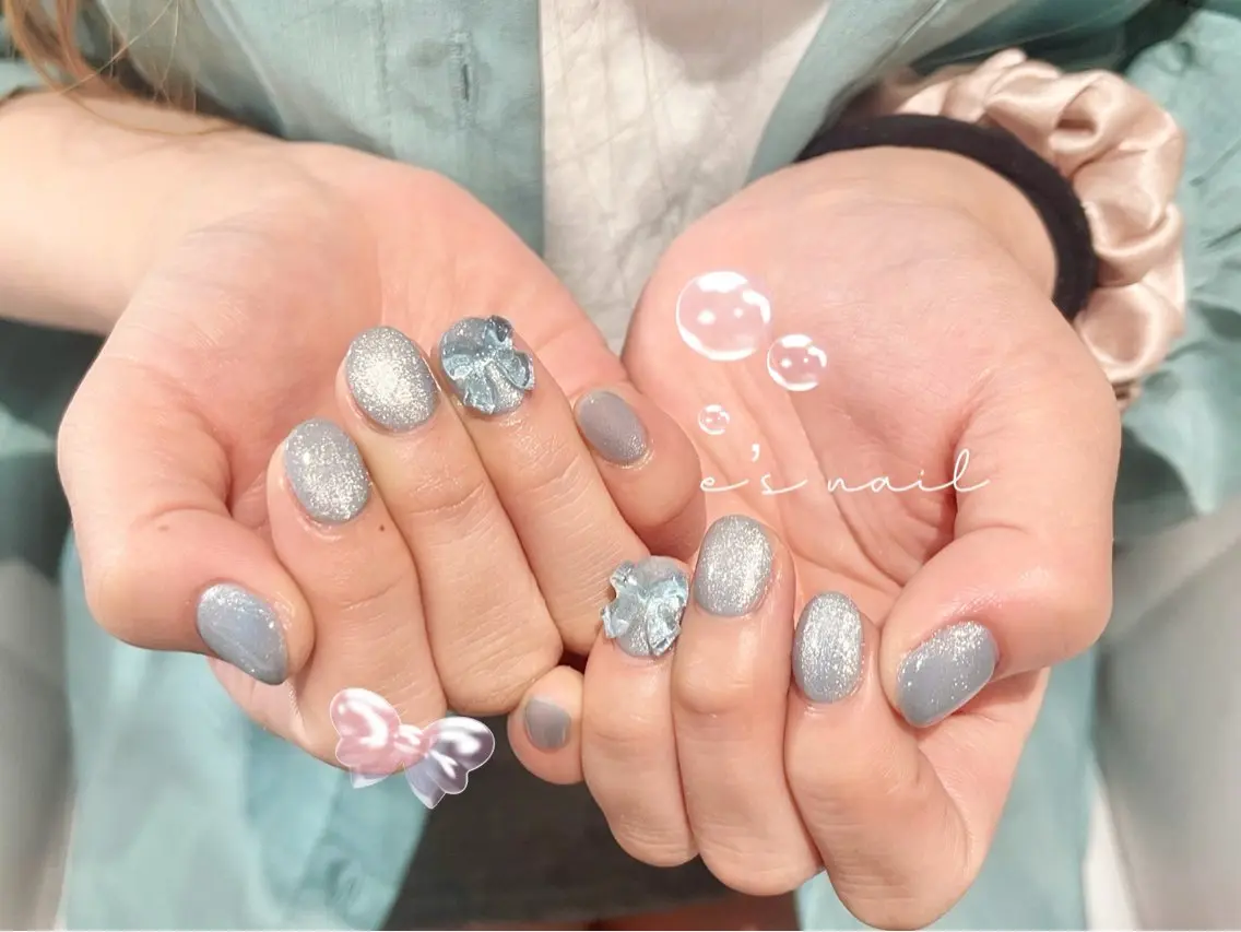 ネイル ハンドネイル ハンドケア e’s nail Lumièreのネイルデザイン
