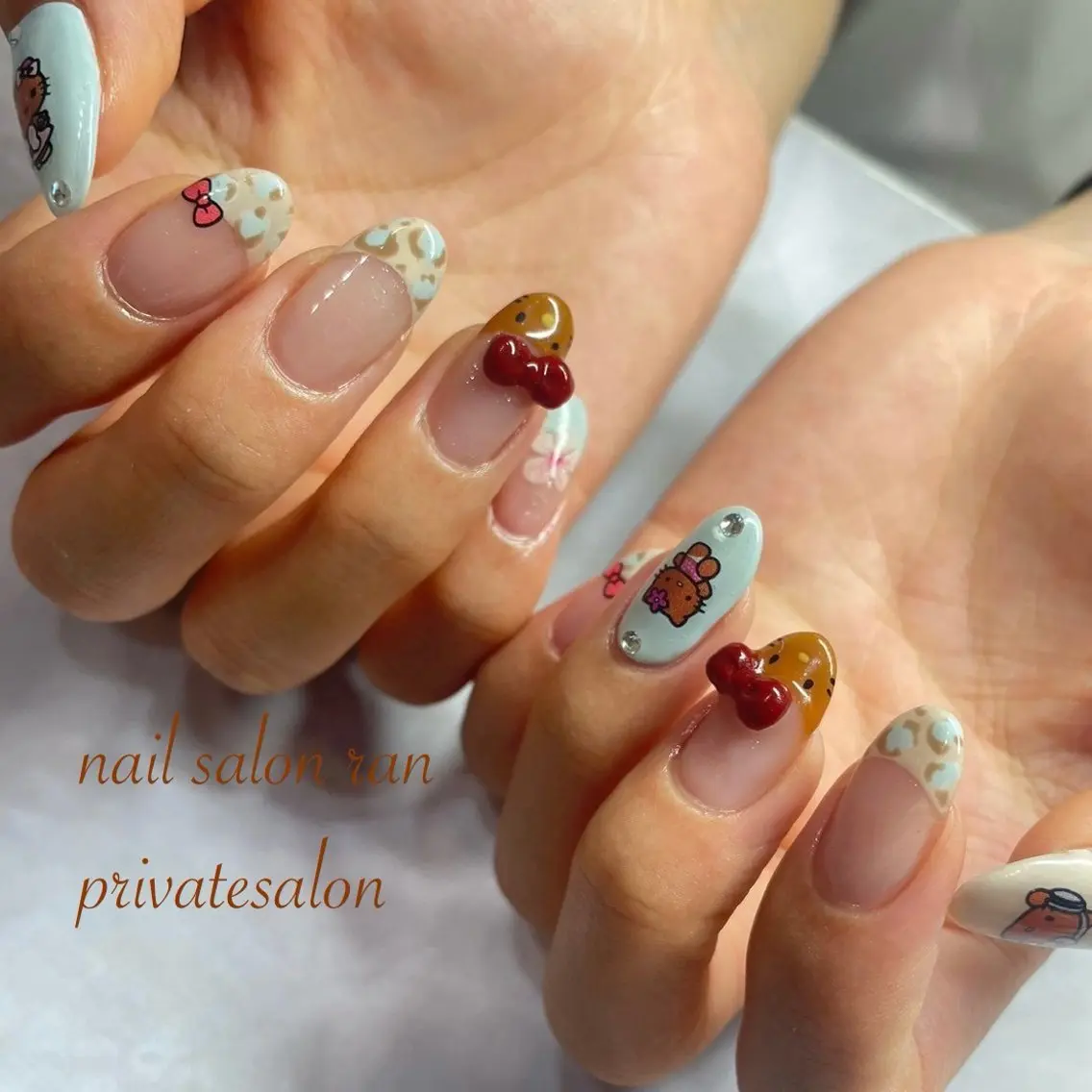 ネイル ハンドネイル ハンドケア nailsalon ranのネイルデザイン