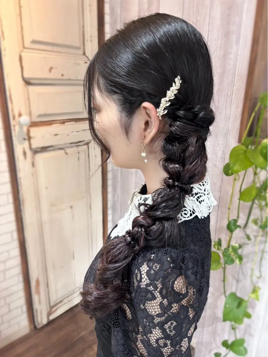 ロング ヘアアレンジ ヘアセット 垢抜けメイク✖️盛れ るヘア/SAORIのヘアスタイル