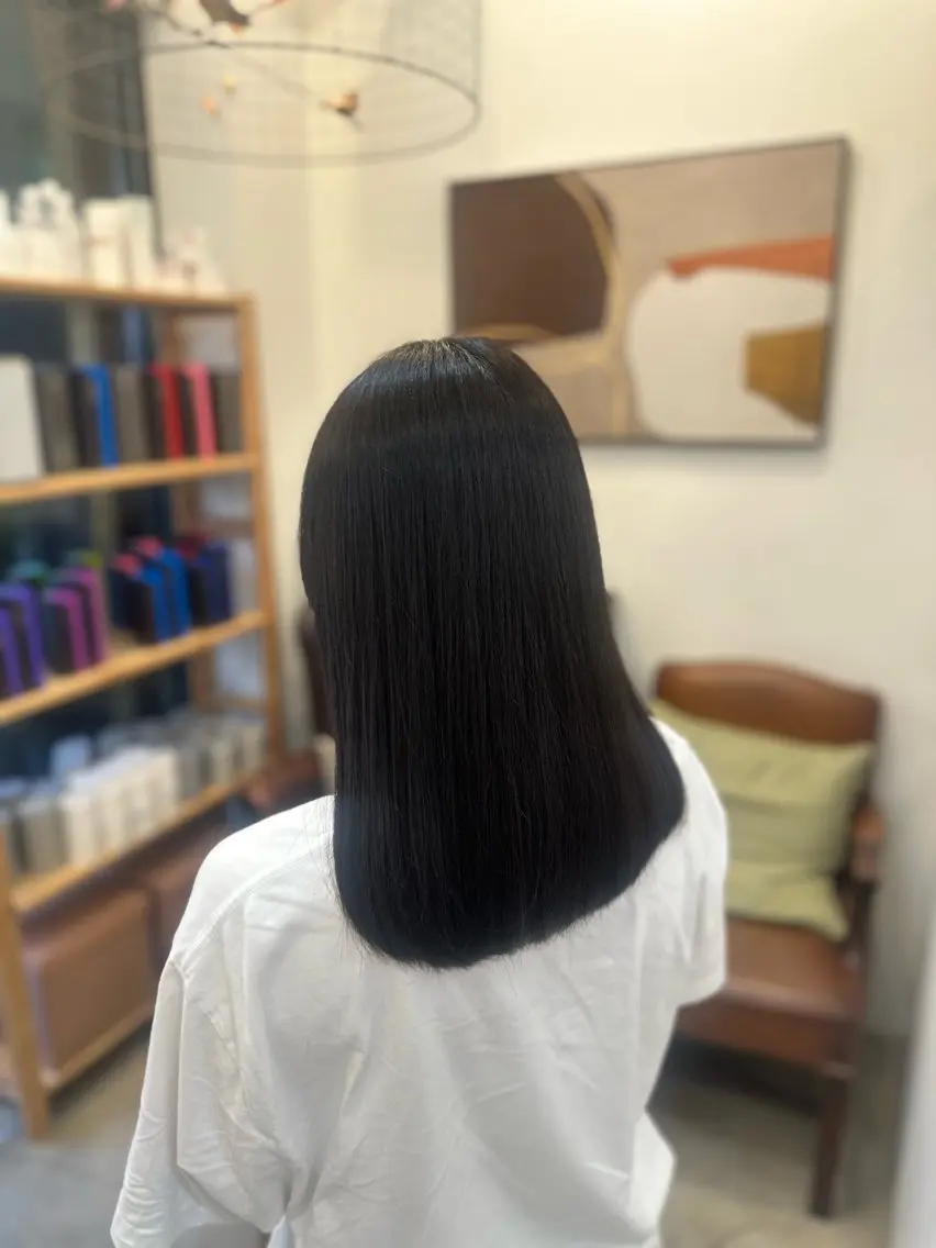 ミディアム カット トリートメント 村上 滉弥のヘアスタイル