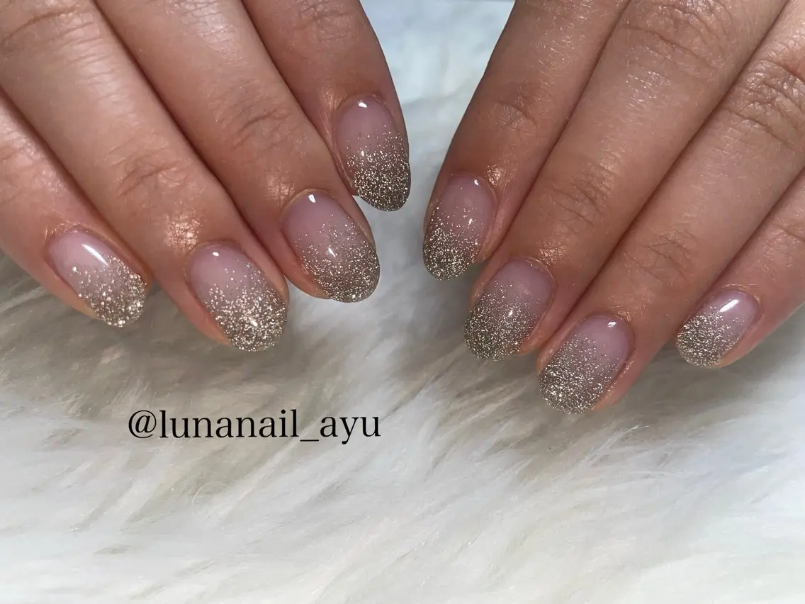 ネイル フラッシュネイル 夏ネイル ハンドネイル LUNA NAIL ayuのネイルデザイン