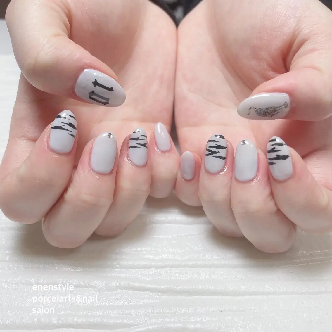 ネイル ハンドネイル 🐾enen style 🐾のネイルデザイン