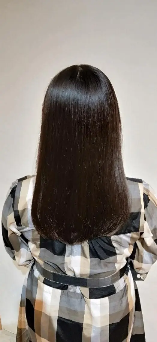 縮毛矯正の写真