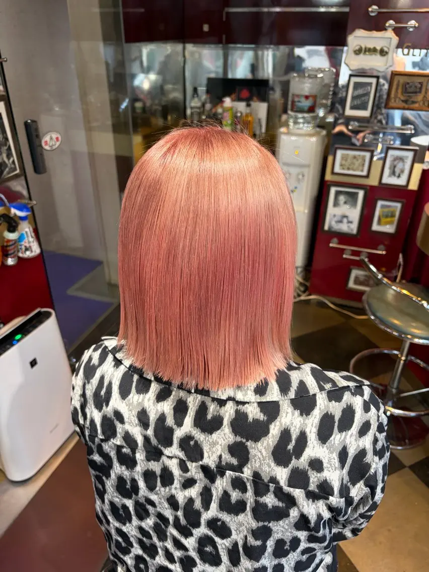 ショート カラー ヘアカラー ブリーチモデル募集 /横浜/haruのヘアスタイル