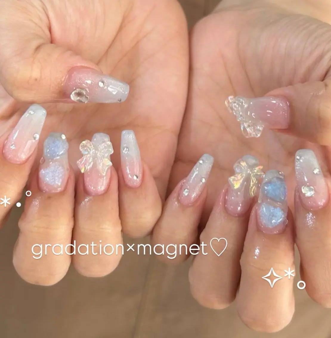 ネイル ハンドネイル .*･ﾟCHAM NAIL✧︎*。のネイルデザイン
