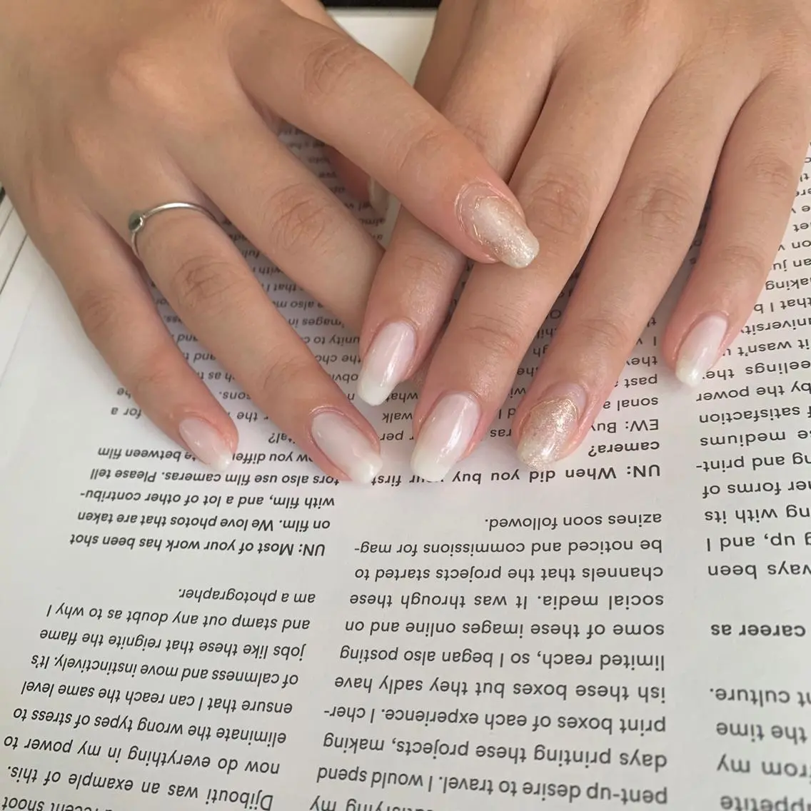 ネイル キラキラネイル cocoro nail salonのネイルデザイン