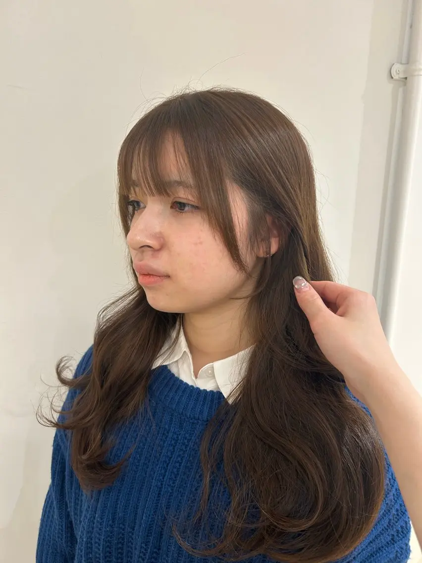 🥀カット + うる艶カラー + oggiottoトリートメントの写真
