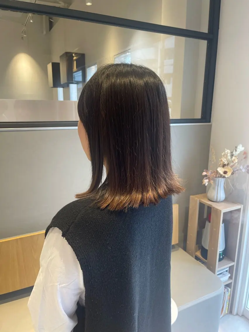 ミディアム 城間 晴人のヘアスタイル