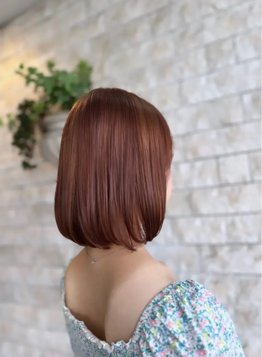 ミディアム カラー カット ヘアカラー トリートメント ヘッドスパ Marin🐩 /髪質改善 カラーのヘアスタイル