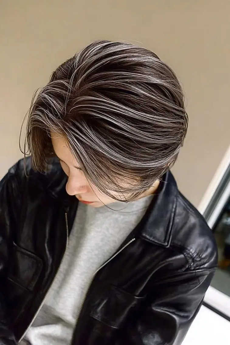 👑再注目オシャレ男子のヘアカラー👑バレイヤージュ➕カット➕トリートメント ¥11000の写真