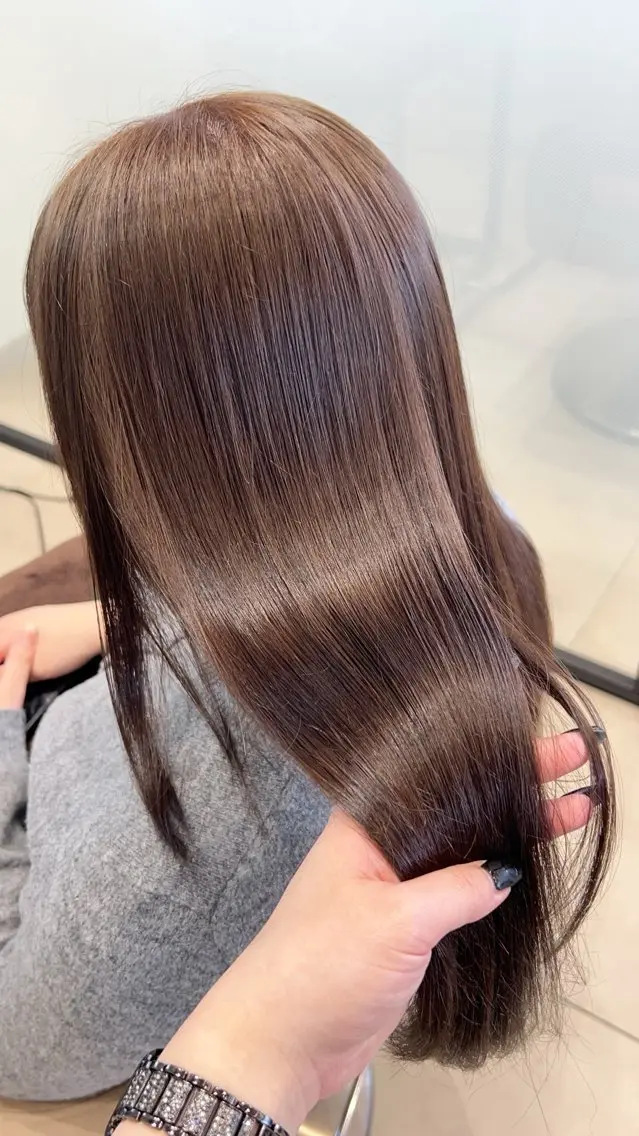 湿気に負けない✨朝ラクストレート&保湿トリートメントの写真