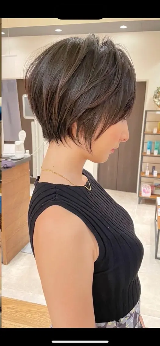 ショート カット ヘアカラー トリートメント 【7月🉐メニュー】 ショート特化/荒砂のヘアスタイル