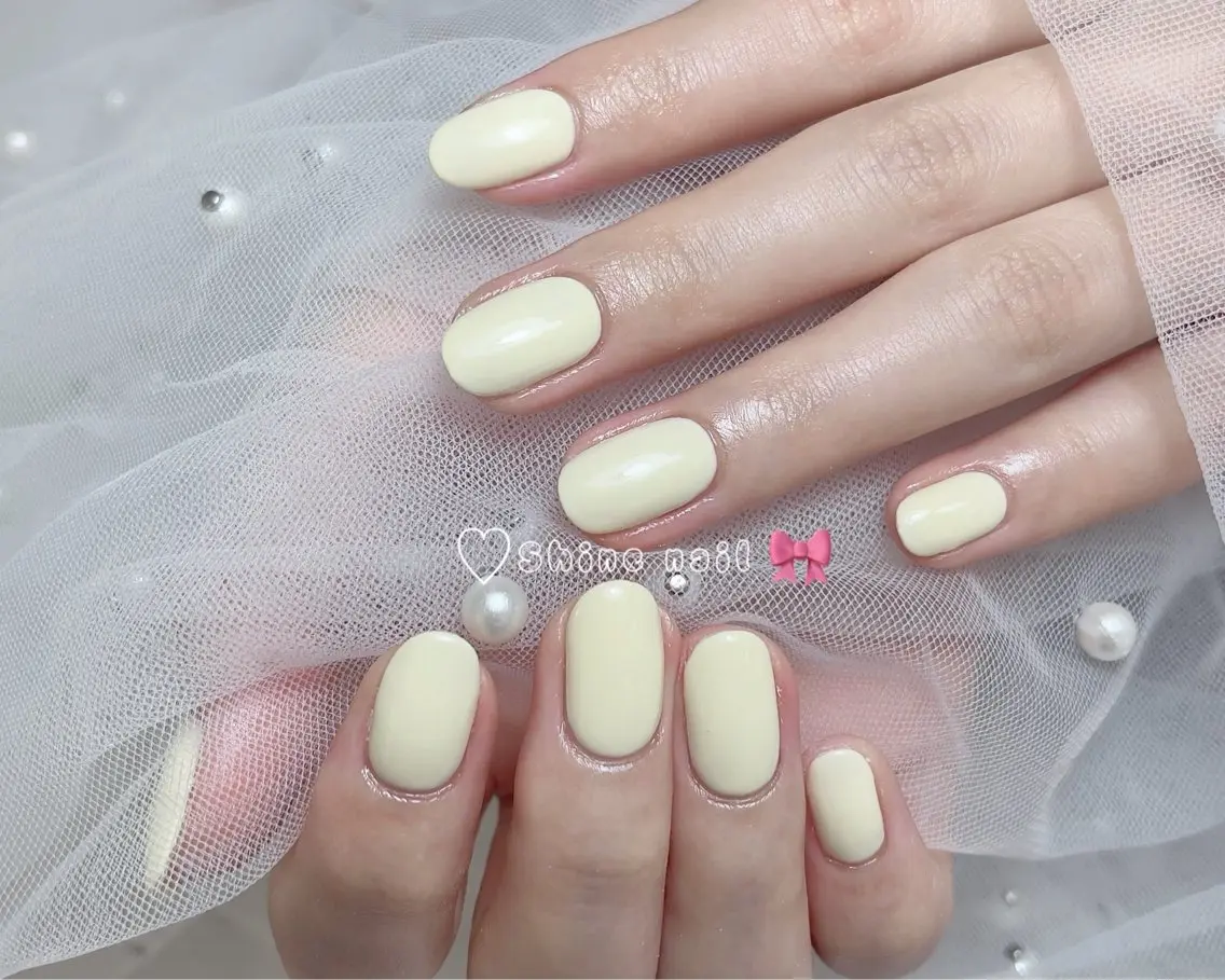 ネイル shine 🎀 長さだし&デザインのネイルデザイン