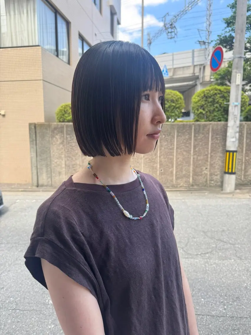 ショート 縮毛矯正 縮毛矯正 トリートメント kai🐇今泉 Musiiikのヘアスタイル