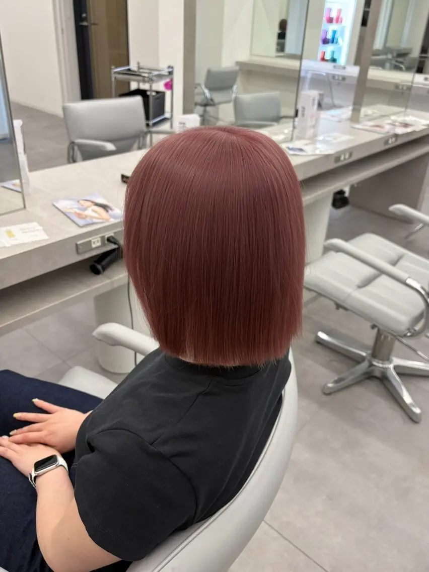 ショート カラー カット ヘアカラー 🍀透明感ナチュラル カラー🍀じゅんのヘアスタイル