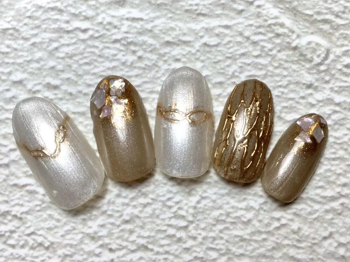 ネイル ハンドネイル Nailist Honamiのネイルデザイン