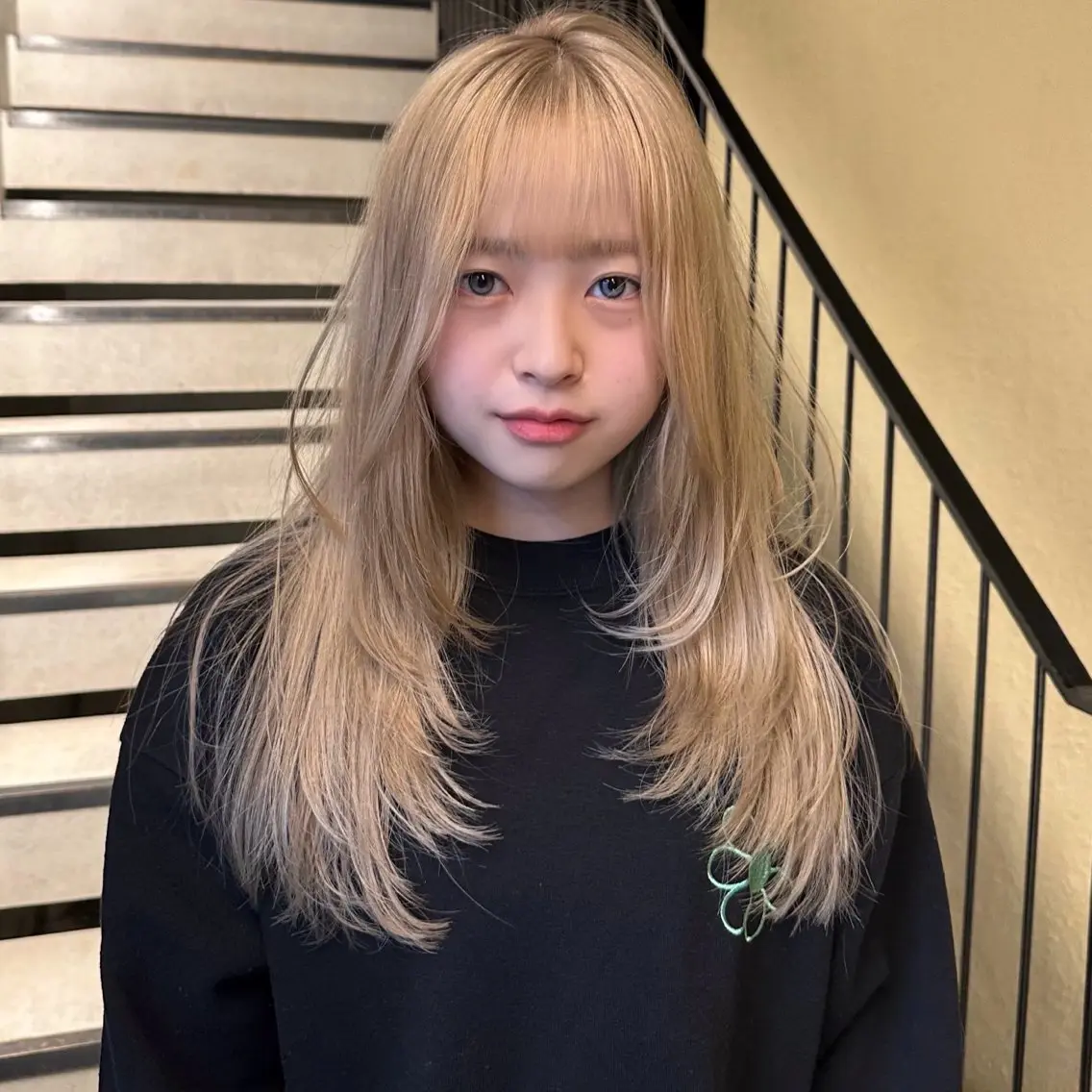 ロング カット ヘアカラー トリートメント 小田 大樹のヘアスタイル