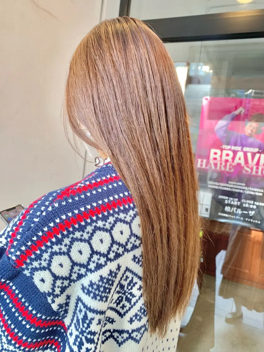 セミロング ☻BRAVE柏東口店 わたなべ りこ☻のヘアスタイル