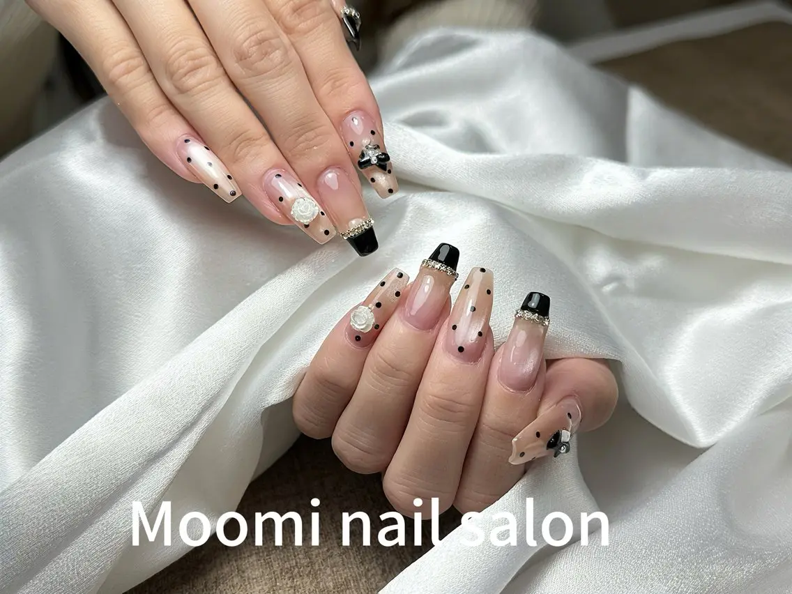 ネイル ハンドネイル 長さだし専門店 Moominのネイルデザイン