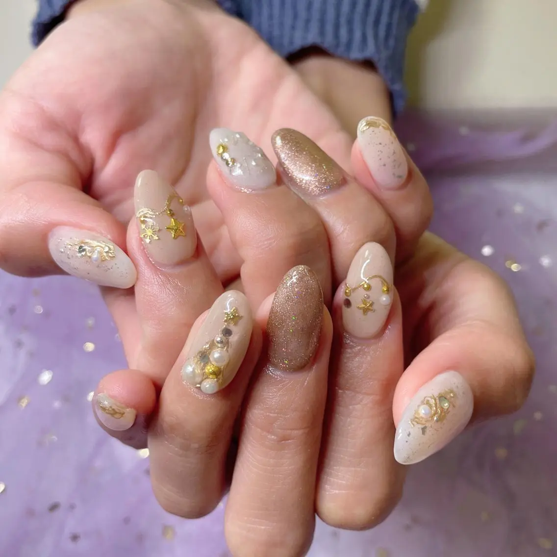 ネイル ハンドネイル lucky シュウのネイルデザイン