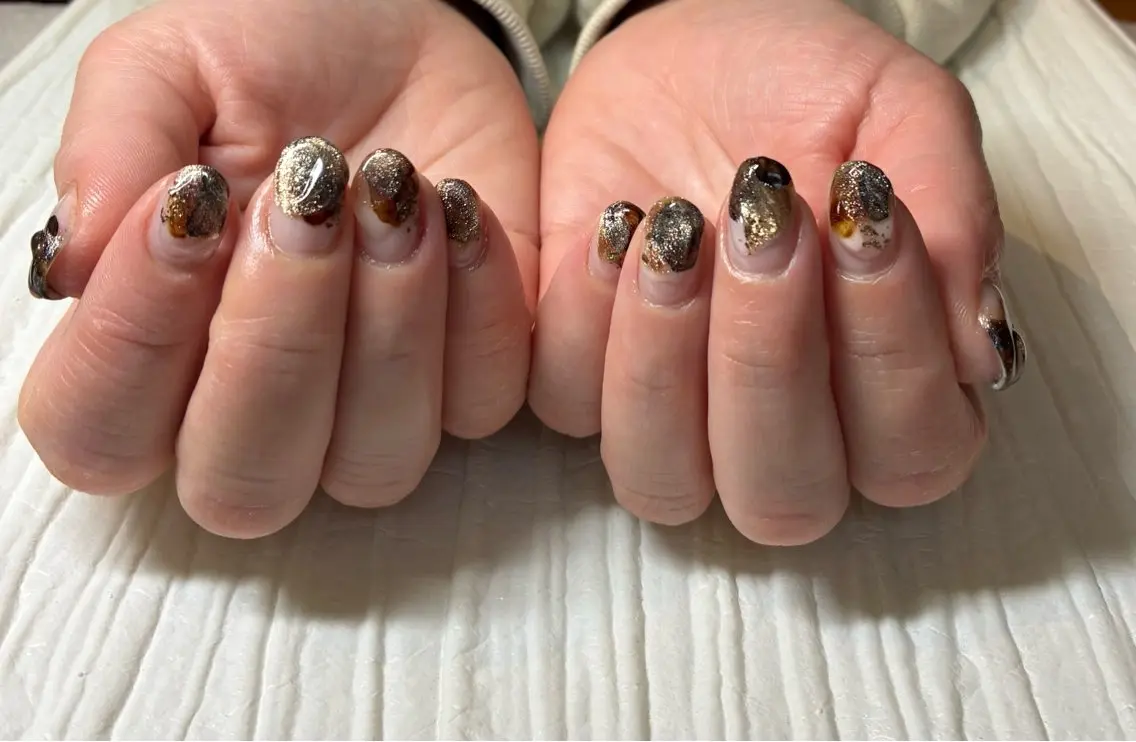 ネイル ハンドネイル ouchi. de.nailのネイルデザイン